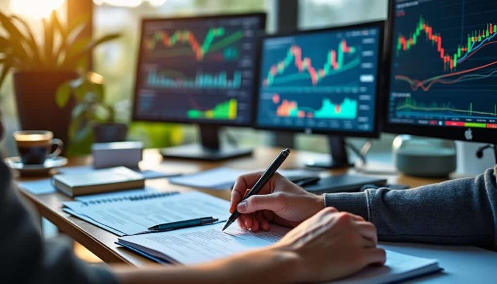 La gestion de portefeuille boursier avec un courtier en actions