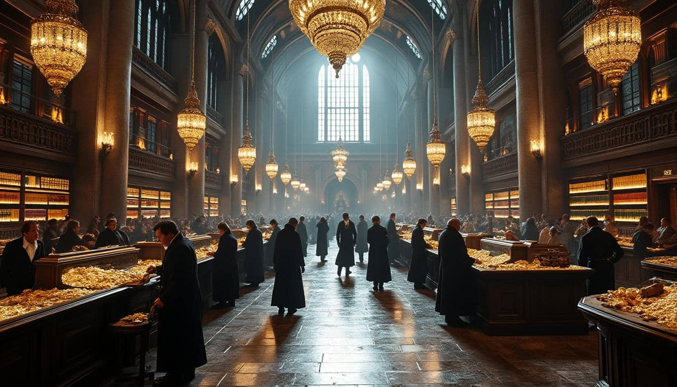 Illustration: Plongée au cœur de la banque dans le monde de Harry Potter : Gringotts, gardienne des trésors sorciers