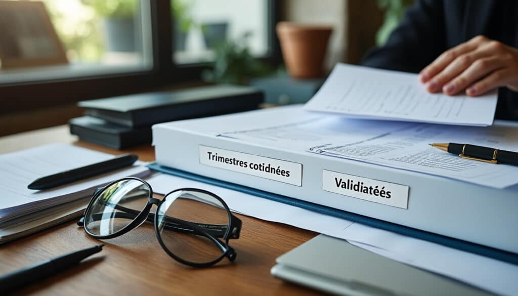 Différence entre les trimestres cotisés et validés : guide complet