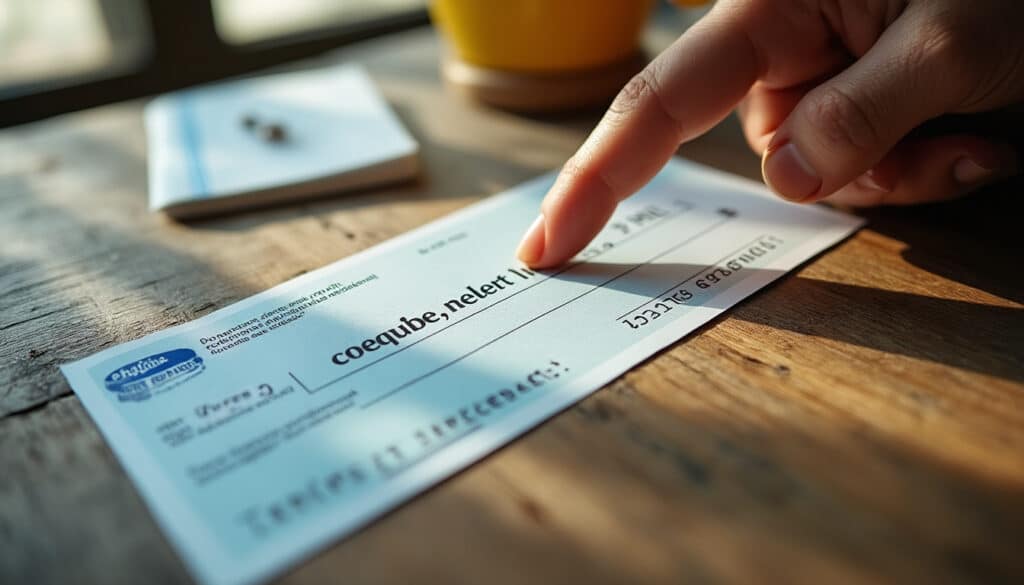 Numéro de compte sur un chèque : comment le trouver et l’utiliser